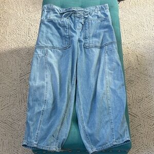 We the free casual  Light Blue Denim Pants size M